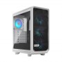 Fractal Design | Meshify 2 Compact RGB | Side window | White TG Clear | Mid-Tower | Power supply included No | ATX - 2